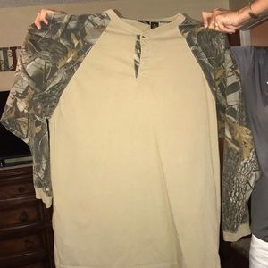 Camo hunting shirt